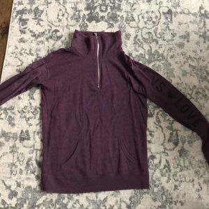 Maroon Zip Up PINK